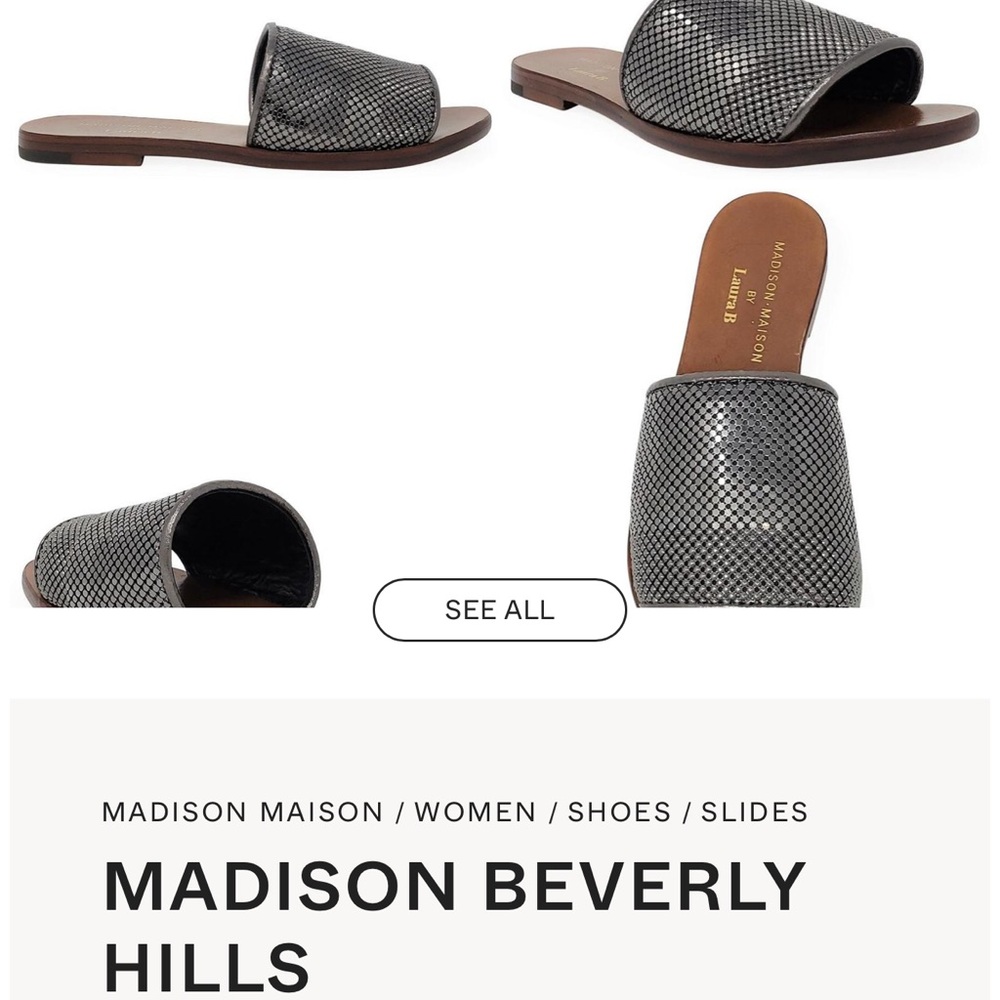 Black Slide Sandals